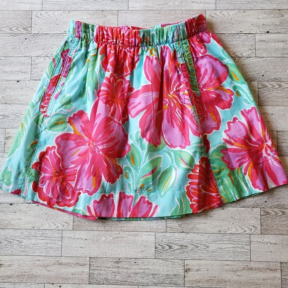 Lilly Pulitzer Dresses & Skirts - Lilly Pulitzer Cassie Skirt Shorely Blue Small